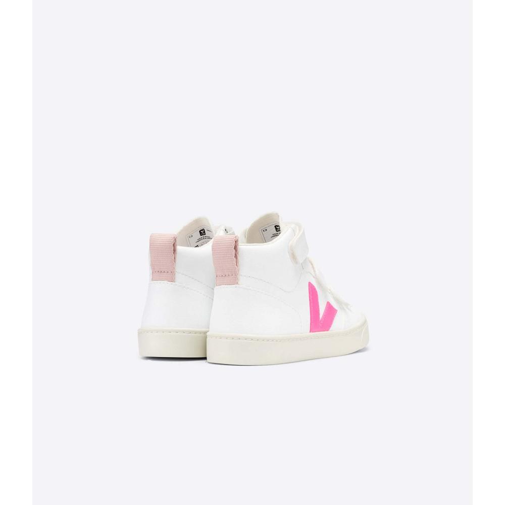 Inalti Copii Veja V-10 MID CWL White/Pink | RO 703SGL